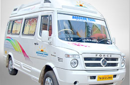 Force Tempo traveller rental